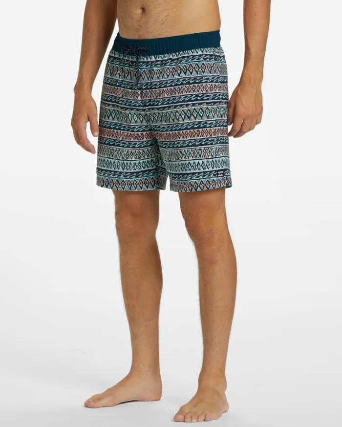 Sundays Layback 17034 Boardshorts Minty Men Billabong Side Pockets