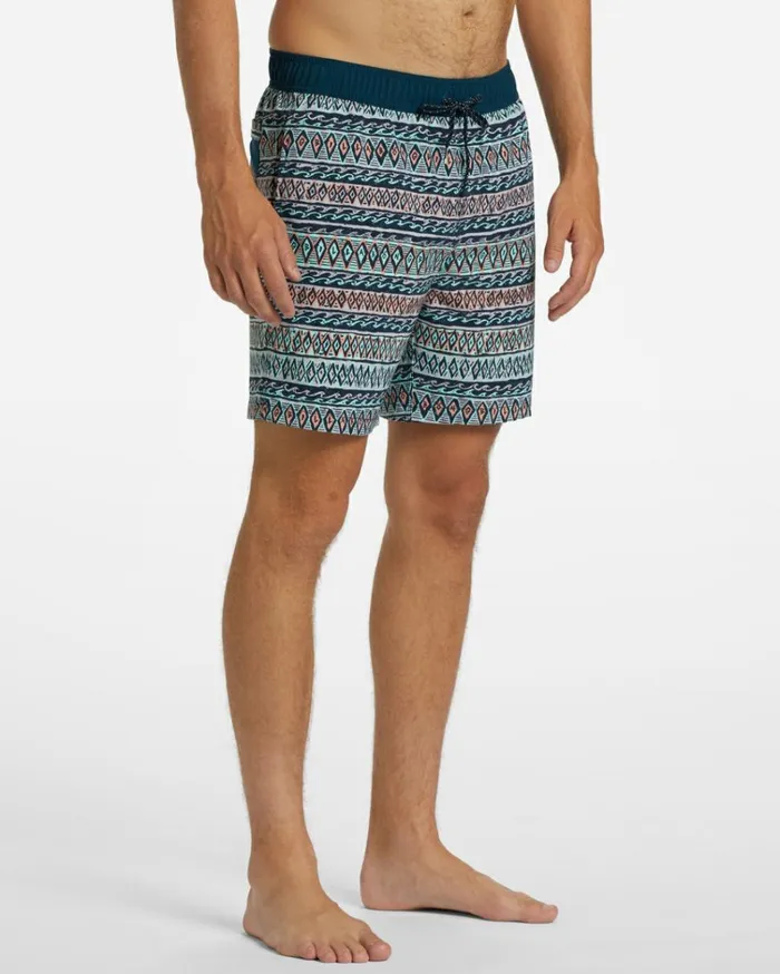 Sundays Layback 17034 Boardshorts Minty Men Billabong Side Pockets