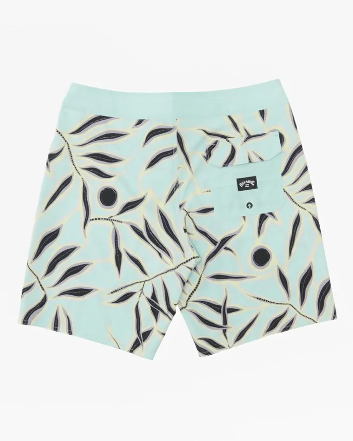 Sundays Pro Performance 19034 Boardshorts Dusty Jade Men Billabong Long Length
