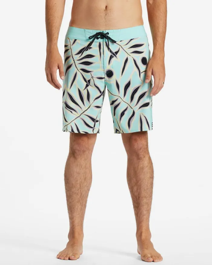 Sundays Pro Performance 19034 Boardshorts Dusty Jade Men Billabong Long Length