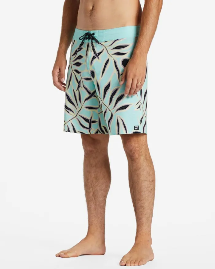 Sundays Pro Performance 19034 Boardshorts Dusty Jade Men Billabong Long Length