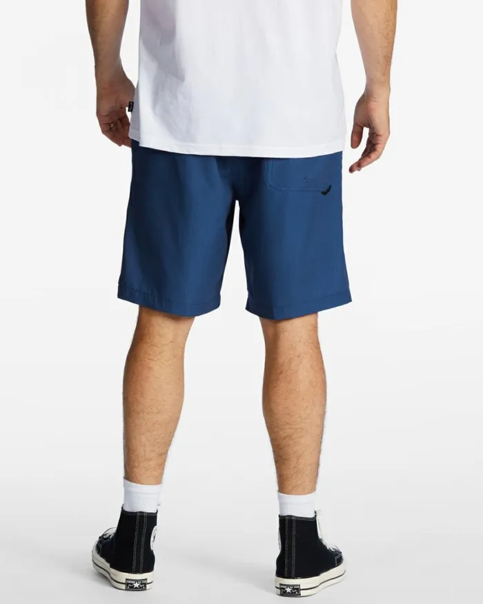 Surftrek Trail Technical Elasticized Shorts Space Blue Men Billabong Shorts