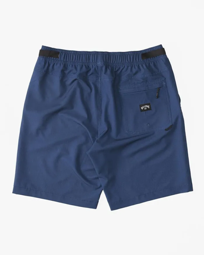Surftrek Trail Technical Elasticized Shorts Space Blue Men Billabong Shorts