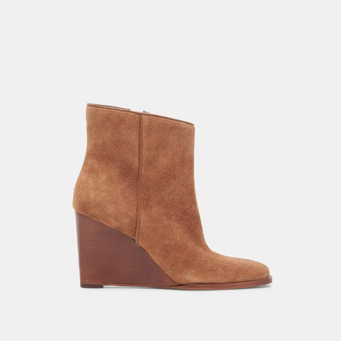 Susann Booties Chestnut Suede Women Dolce Vita Boots and Booties