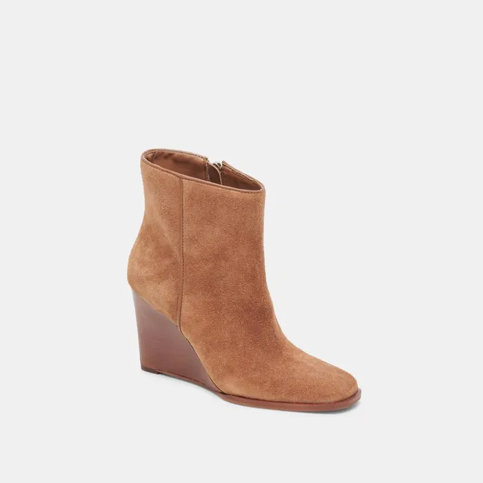 Susann Booties Chestnut Suede Women Dolce Vita Boots and Booties