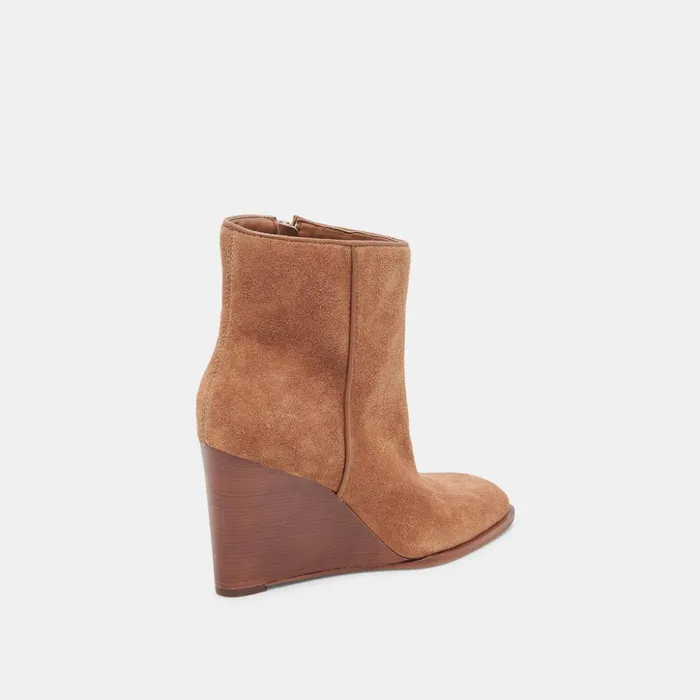 Susann Booties Chestnut Suede Women Dolce Vita Boots and Booties