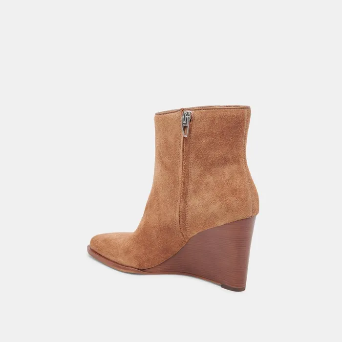 Susann Booties Chestnut Suede Women Dolce Vita Boots and Booties