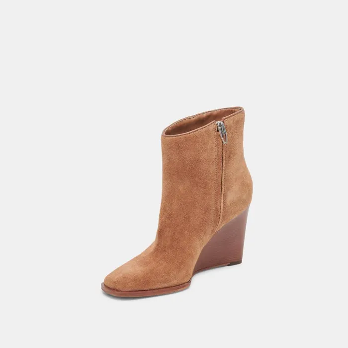 Susann Booties Chestnut Suede Women Dolce Vita Boots and Booties