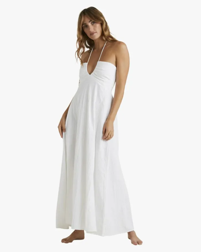Sway Away Dress Salt Crystal Women Billabong Maxi Dresses