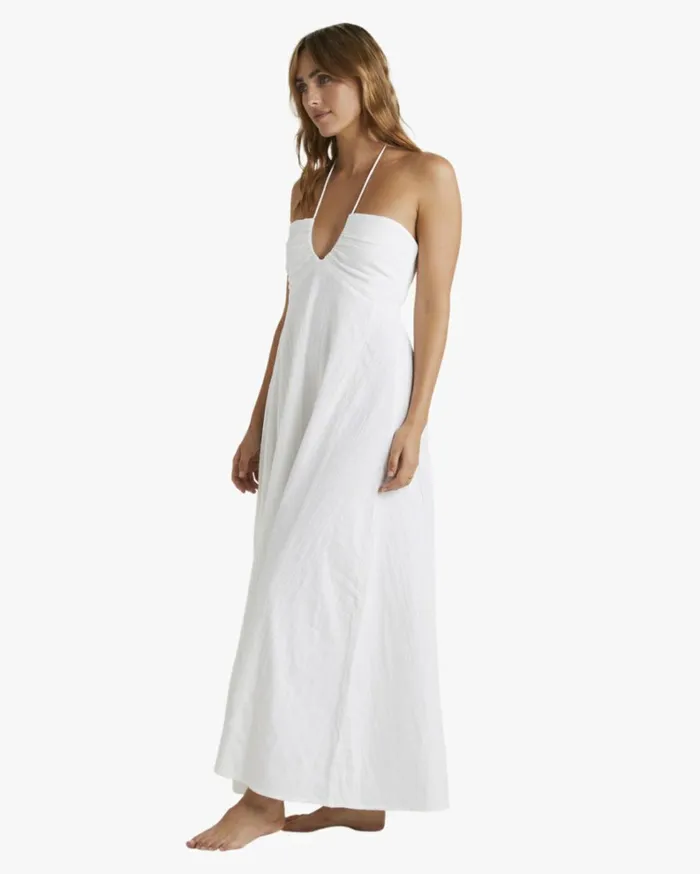 Sway Away Dress Salt Crystal Women Billabong Maxi Dresses