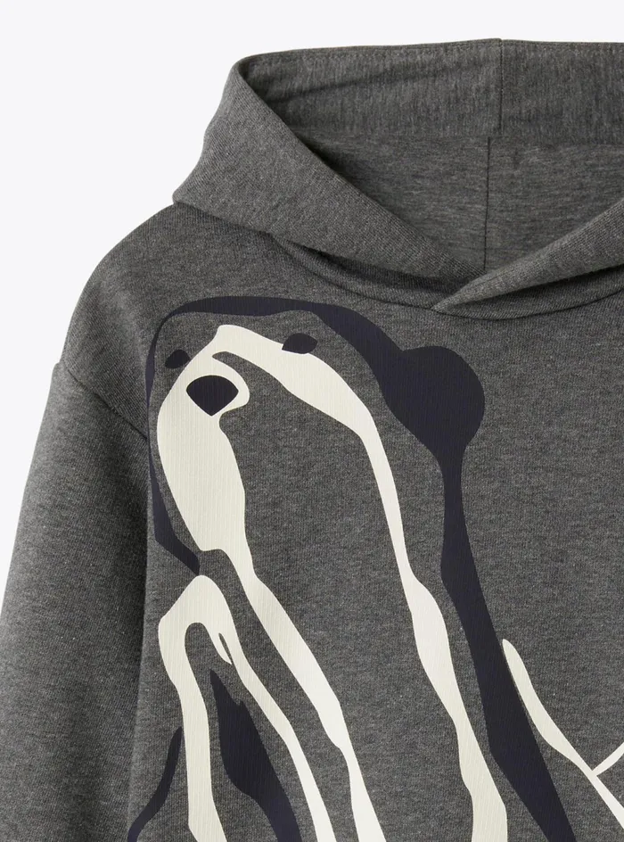 Sweatshirts Boy 216 Il Gufo Cotton Hoodie