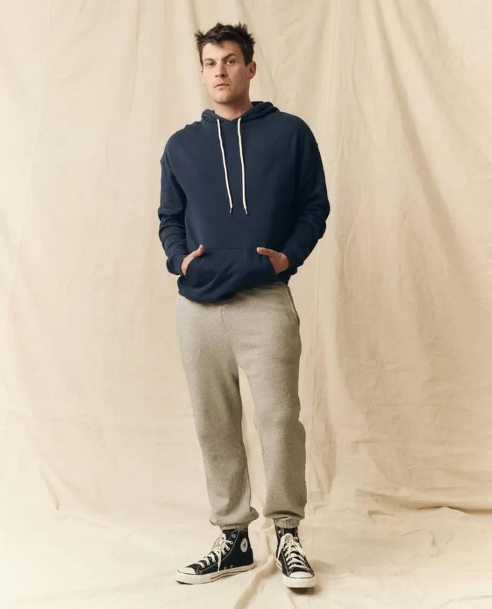Sweatshirts Men039s The Great The Men039s Gym Drawstring Hoodie True Navy