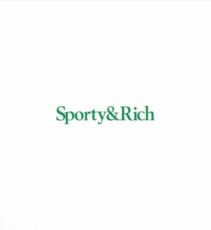 Sweatshirts Women Sporty and Rich Drink More Water Crewneck 8211 WhiteVerde