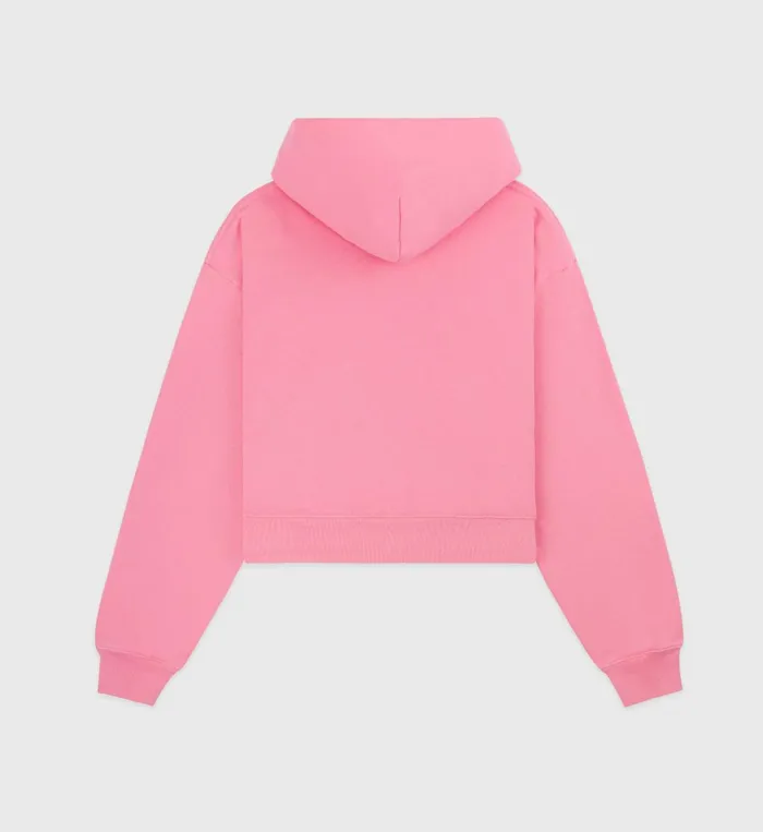 Sweatshirts Women Sporty and Rich Wellness Ivy Cropped Hoodie 8211 CandyWhite