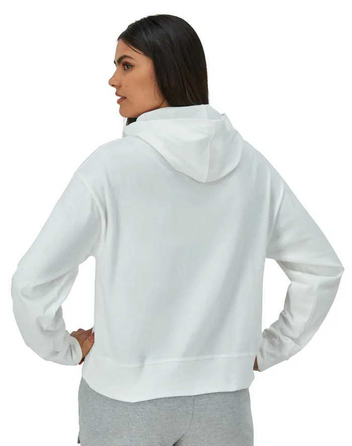 TShirt Hoodie Script Logo White Women Champion Hoodies and Sweatshirts