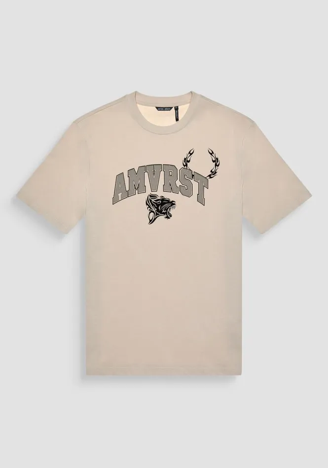 TShirts And Polo Men Antony Morato Relaxed Fit TShirt In Structured Jersey Cotton Paper