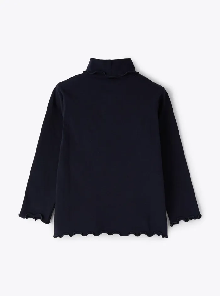Tshirts Girl 216 Il Gufo Brushed Stretch Jersey Tshirt