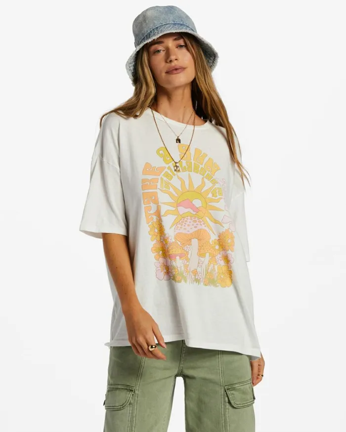 Take A Sun Trip TShirt Salt Crystal Women Billabong Graphic Tees and Tanks