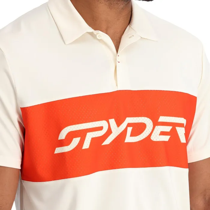 Tees and Tanks Mens Spyder Olson Polo 8211 Greige