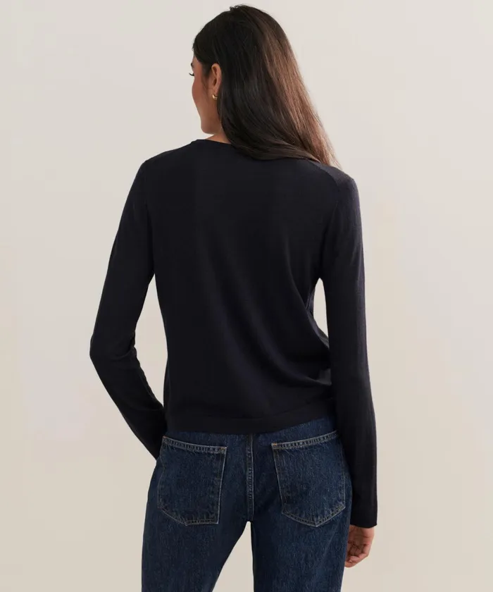 Tees and Tanks Women Jenni Kayne Mercer Crewneck Dark Navy