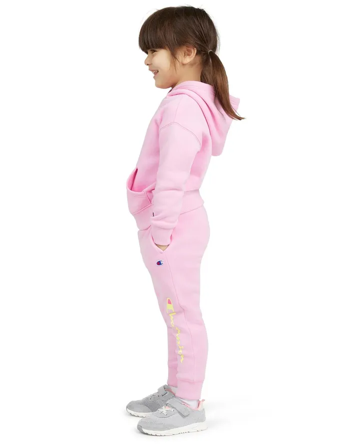 Toddler Girls039 Hoodie and Joggers Set 13034 Lilac Sachet Kids Champion Pants and Leggings
