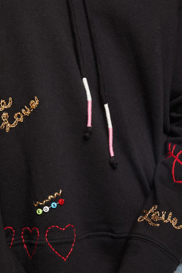 Tops Chaser Brand Womens Love Hoodie