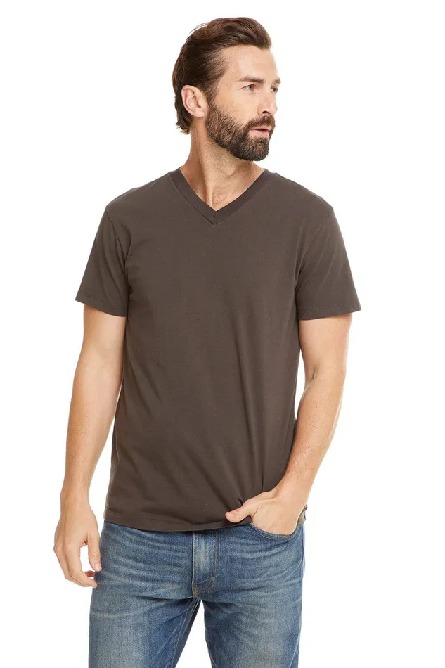 Tops COTTON SS V NECK Chaser Brand Mens
