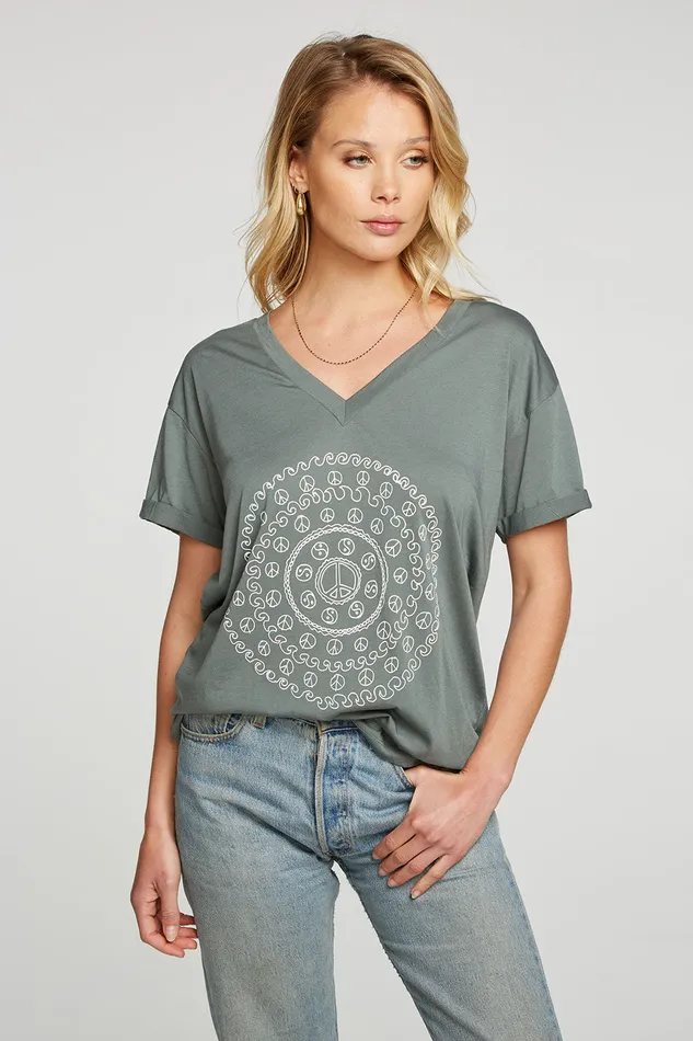 Tops Peace Doodles Chaser Brand Womens