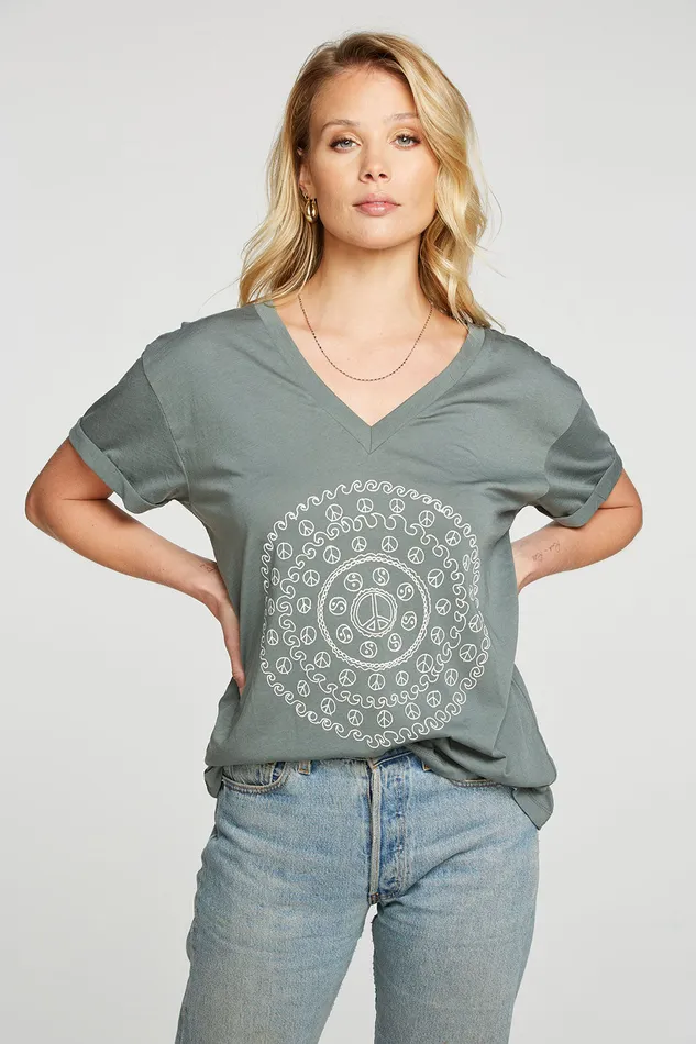 Tops Peace Doodles Chaser Brand Womens