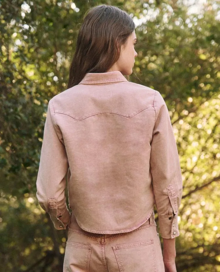 Tops Women039s The Great The Howdy Top Sunfaded Blush