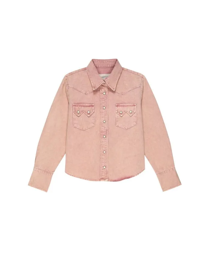 Tops Women039s The Great The Howdy Top Sunfaded Blush