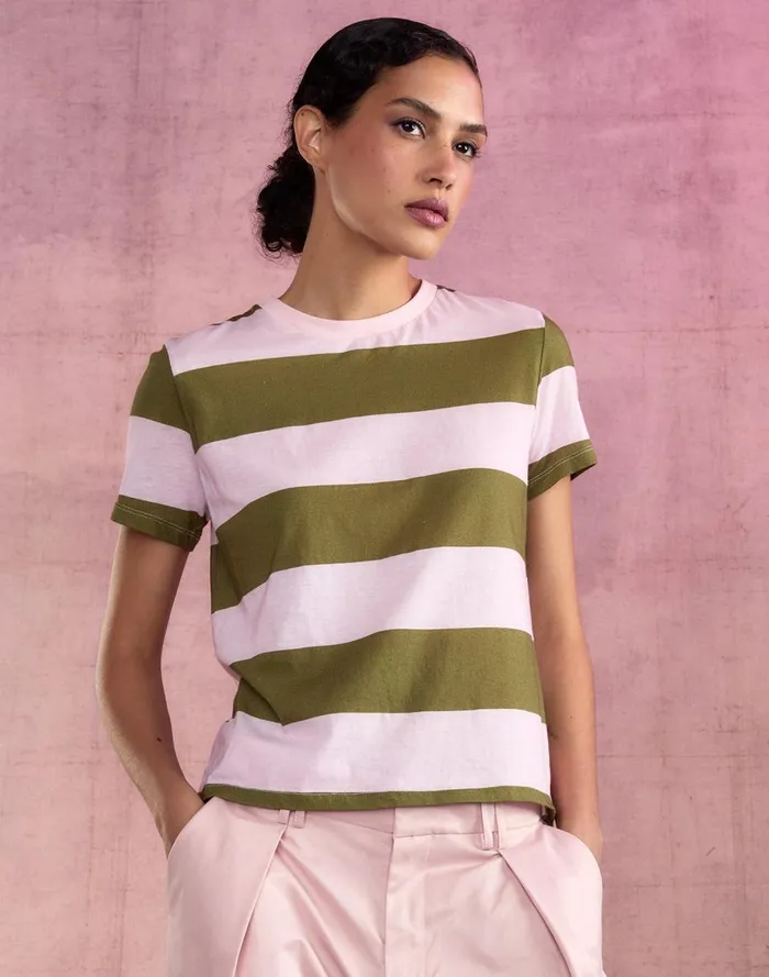 Tops Women Cynthia Rowley Stripe Tee