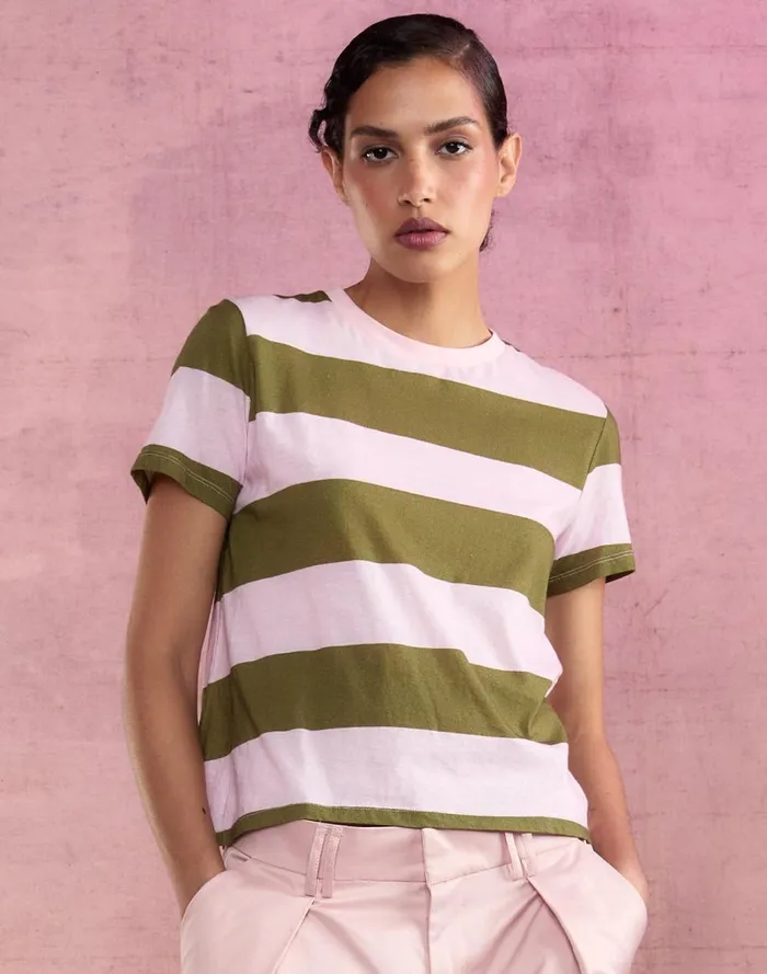 Tops Women Cynthia Rowley Stripe Tee