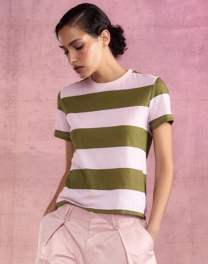 Tops Women Cynthia Rowley Stripe Tee