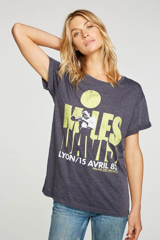 Tops Womens Miles Davis Lyon Chaser Brand