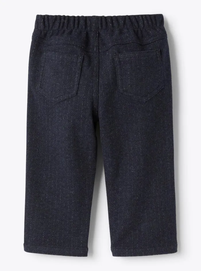 Trousers Baby 036 Il Gufo Sweatpants With Pinstripe Pattern