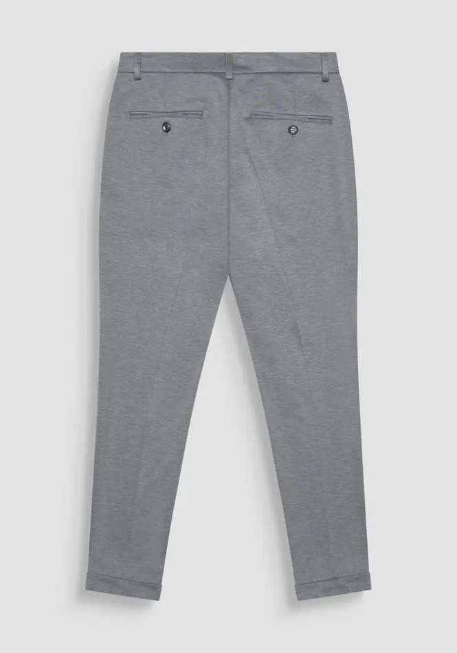 Trousers Men Antony Morato Super Skinny Fit 034Ashe034 Trousers In Jersey Fabric Ash Grey