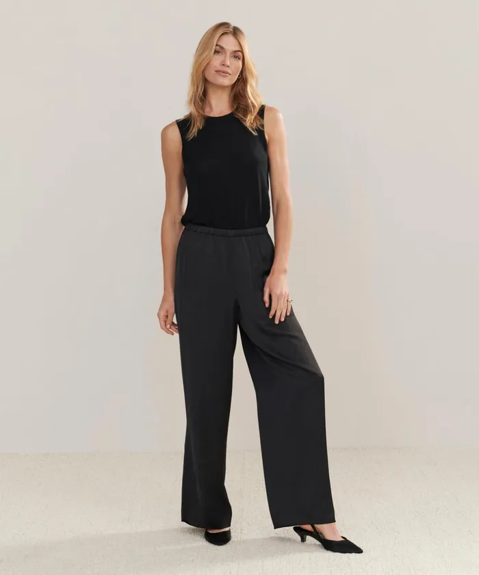 Trousers Women Jenni Kayne Demi Pant Black Black