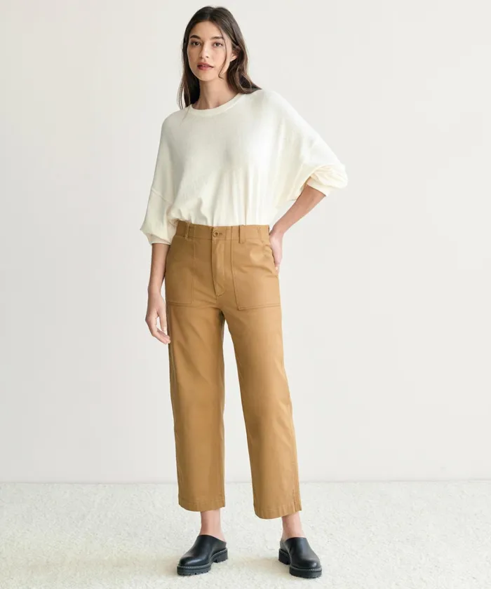Trousers Women Jenni Kayne Ranger Trouser Tan