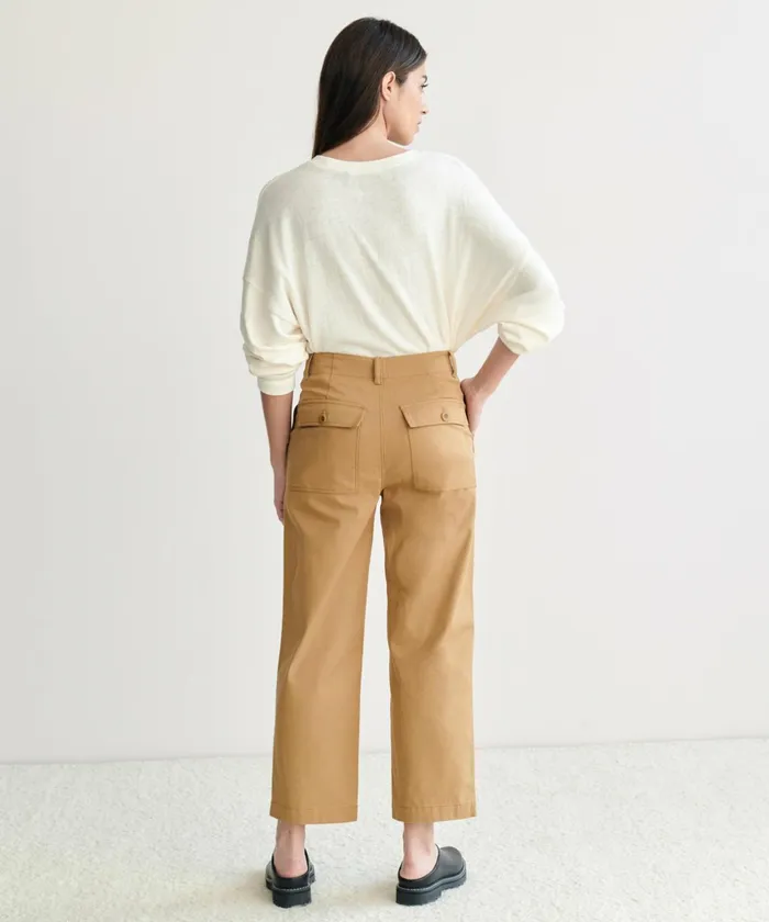 Trousers Women Jenni Kayne Ranger Trouser Tan