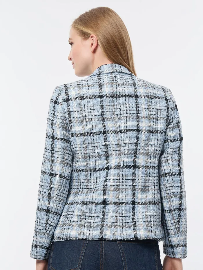 Tweed Faux DoubleBreasted Jacket Women Jones New York Suiting Tweed Faux DoubleBreasted Jacket Women Jones New York Suiting