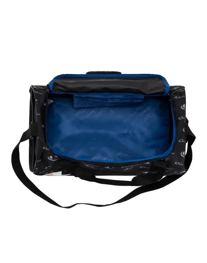 Utility Medium Duffel Bag Black Traditional MenWomen Champion Bags and Backpacks