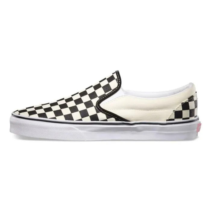 Vans Checkerboard SlipOn BlackOff White Mens Classics Shoes Vans Checkerboard SlipOn BlackOff White Mens Classics Shoes