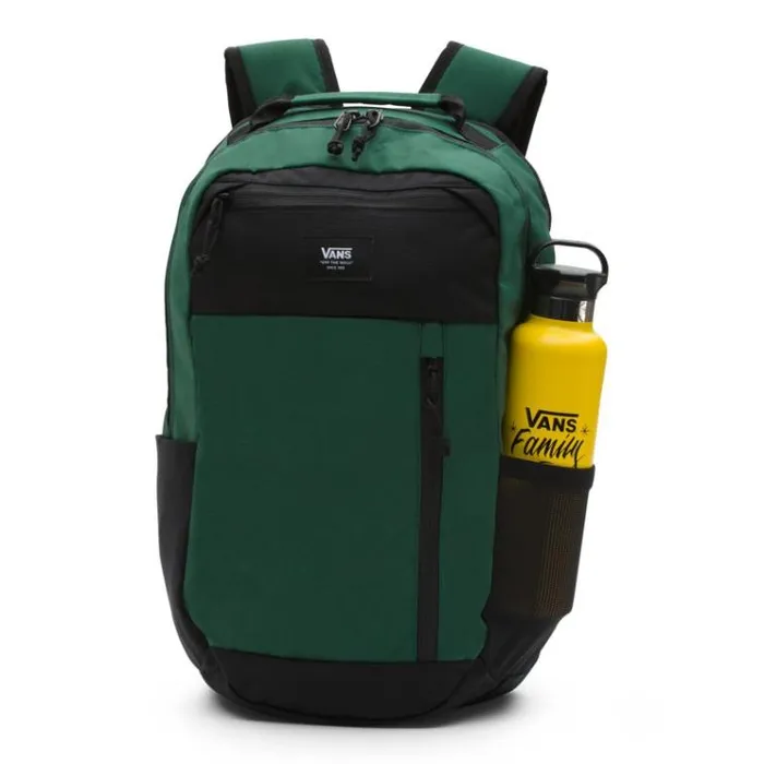 Vans Disorder Plus Backpack Pine NeedleBlack MensWomens Backpacks and Bags