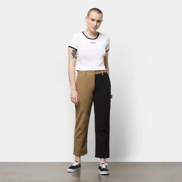 Vans Grunge Glam Pant DirtBlack Womens Pants and Leggings