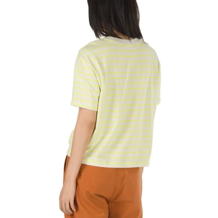Vans Mini Check Top Lemon Tonic Womens TShirts and Tanks
