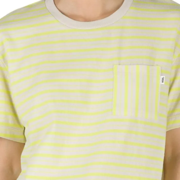 Vans Mini Check Top Lemon Tonic Womens TShirts and Tanks