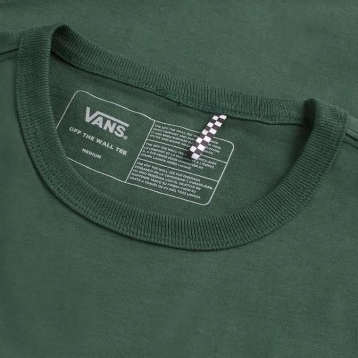 Vans Off The Wall Classic Circle V Tee Pine Needle MensWomens TShirts and Tanks