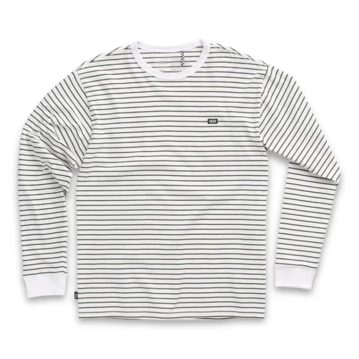 Vans Off The Wall Classic Stripe Long Sleeve Tee WhitePine Needle MensWomens TShirts and Tanks Vans Off The Wall Classic Stripe Long Sleeve Tee WhitePine Needle MensWomens TShirts and Tanks