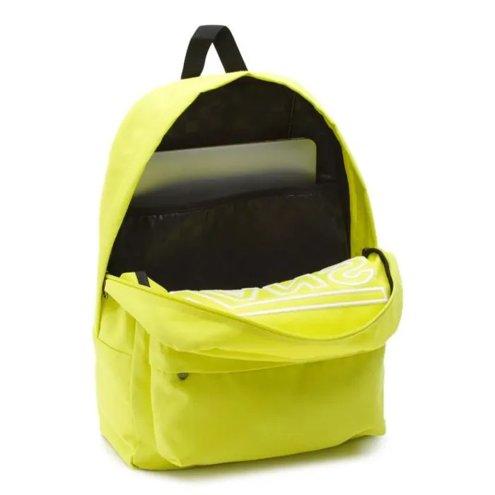 Vans Old Skool Drop V Backpack Sulphur Spring MensWomens Backpacks and Bags